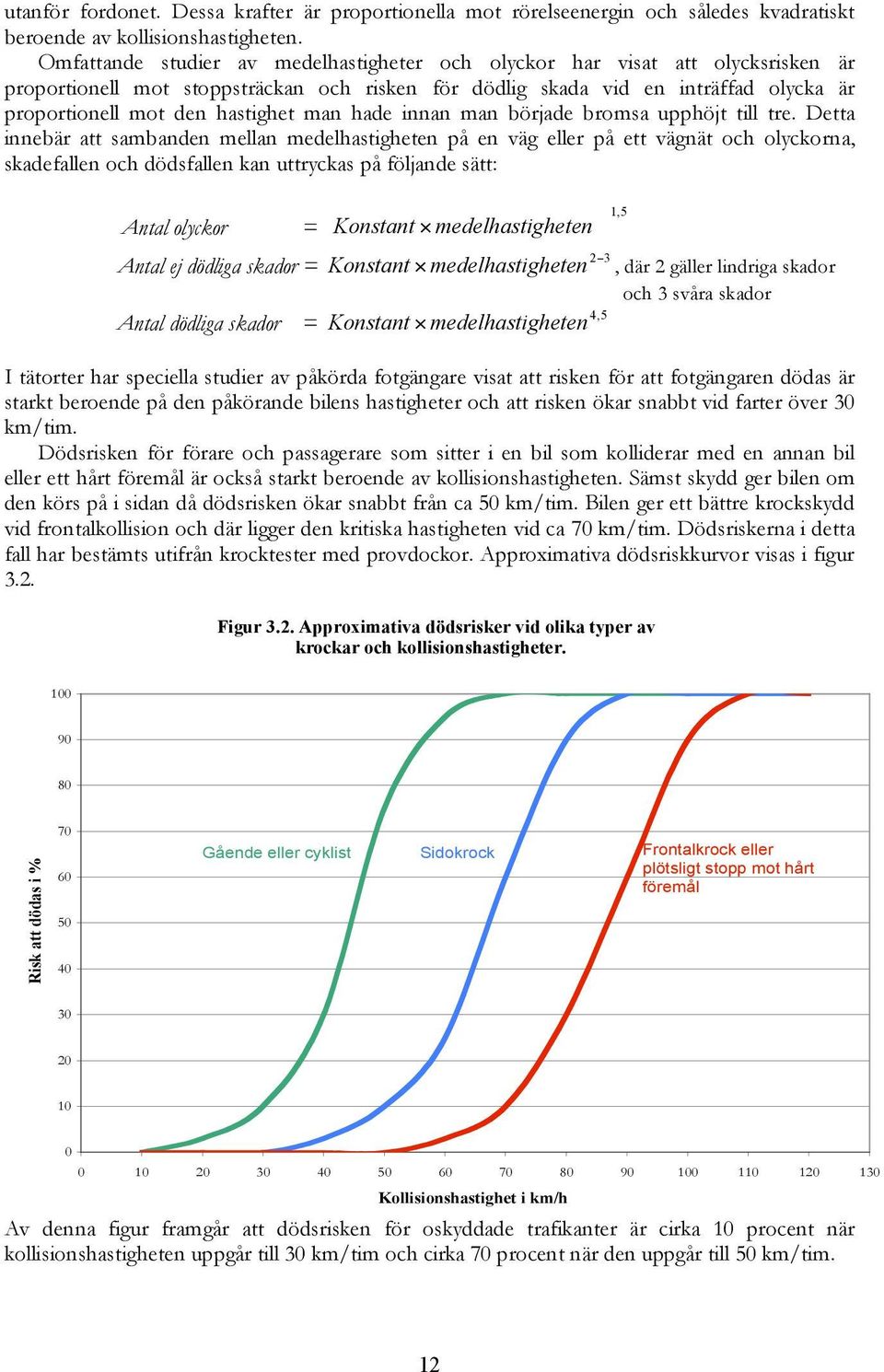 man hade innan man började bromsa upphöjt till tre.