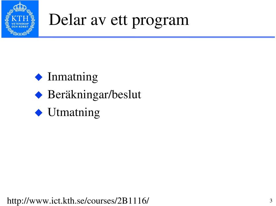 Beräkningar/beslut