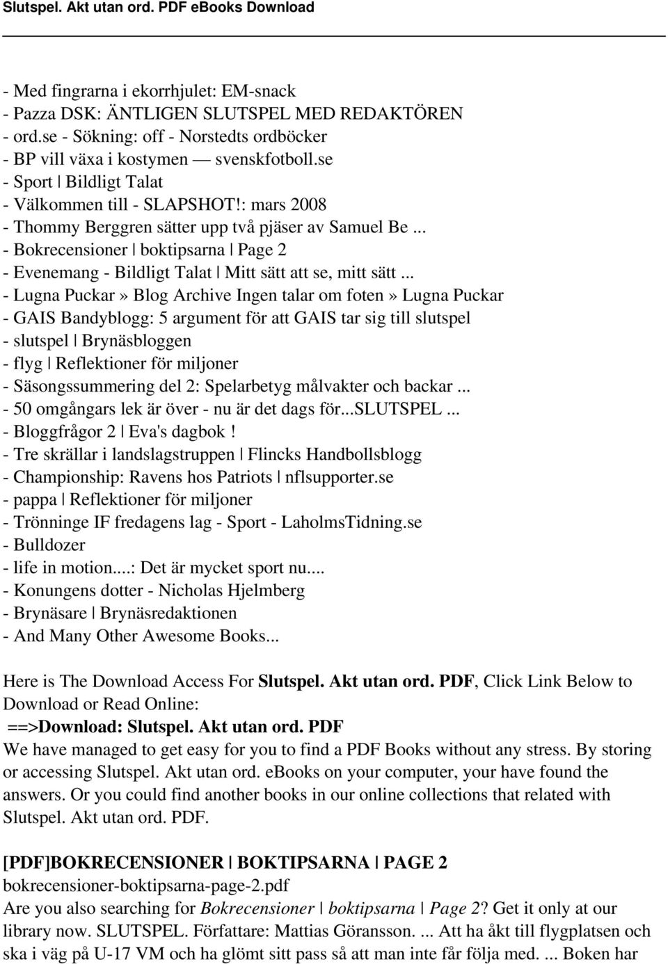 .. - Bokrecensioner boktipsarna Page 2 - Evenemang - Bildligt Talat Mitt sätt att se, mitt sätt.