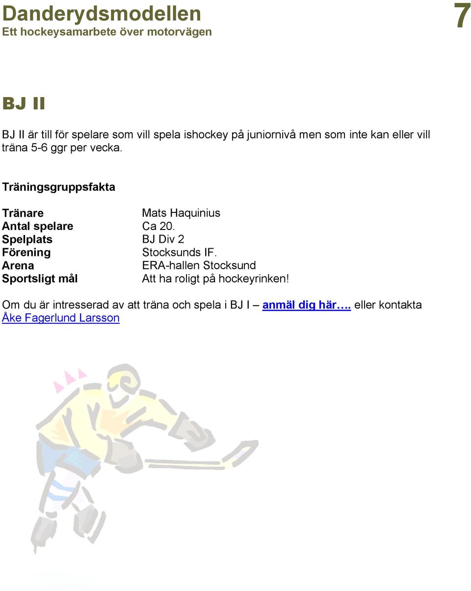 Spelplats BJ Div 2 Stocksunds IF.