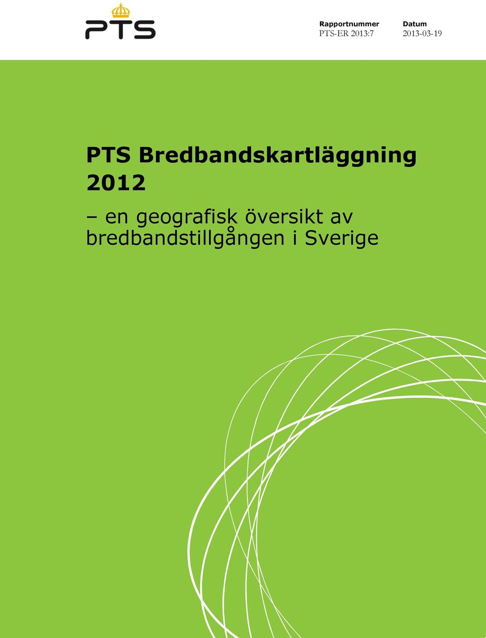 Bredbandskartläggning 2012 en