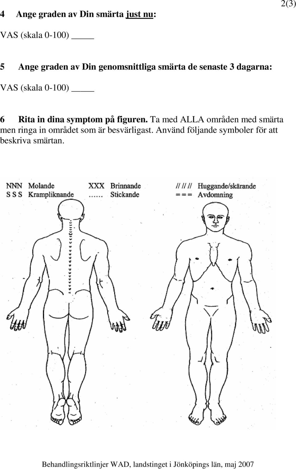 in dina symptom på figuren.