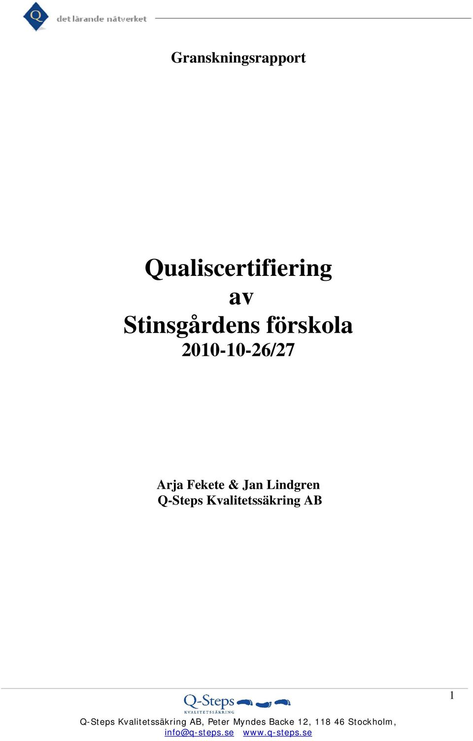 Stinsgårdens förskola