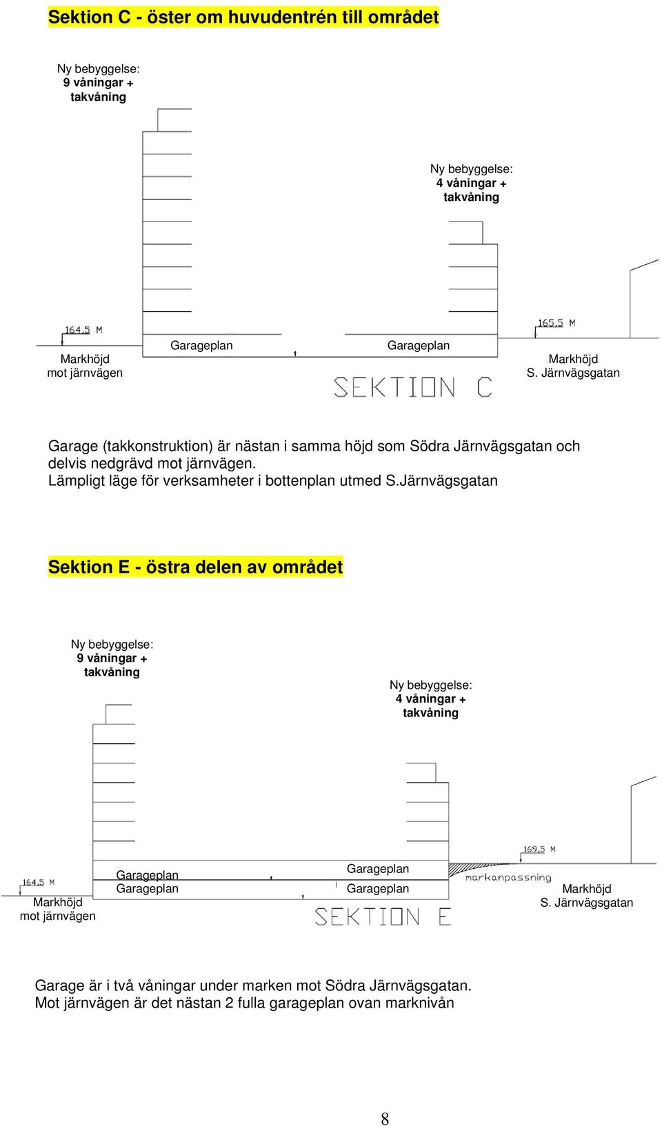 Lämpigt äge för verksamheter i bottenpan utmed S.