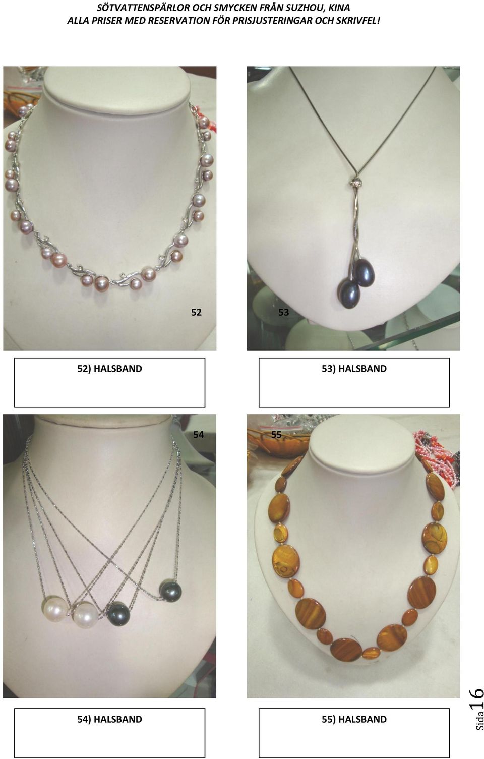 52) HALSBAND 53)