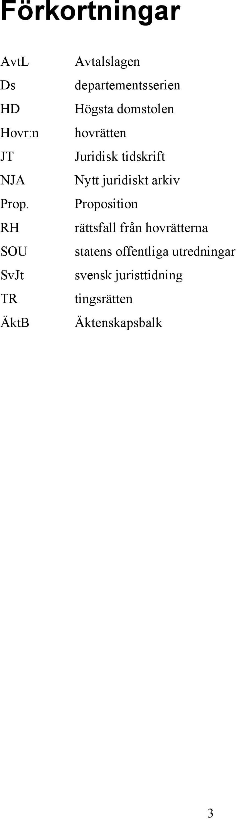 hovrätten Juridisk tidskrift Nytt juridiskt arkiv Proposition