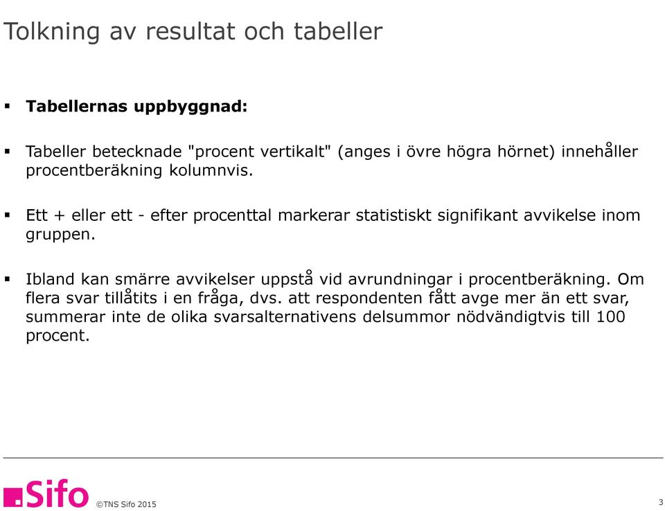 Ett + eller ett - efter procenttal markerar statistiskt signifikant avvikelse inom gruppen.