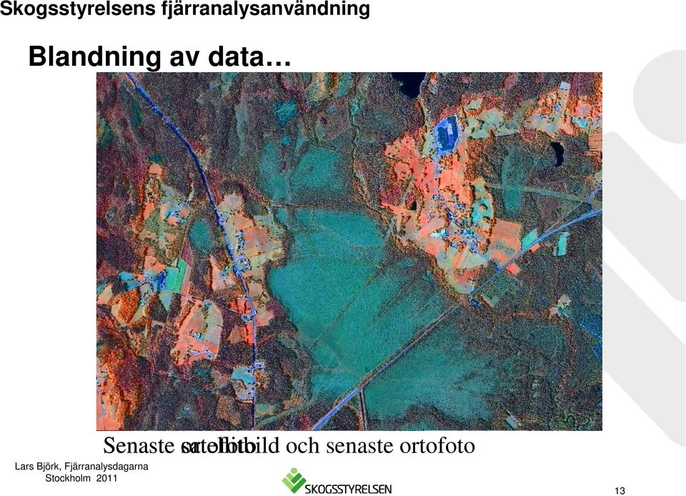 Blandning av data Senaste