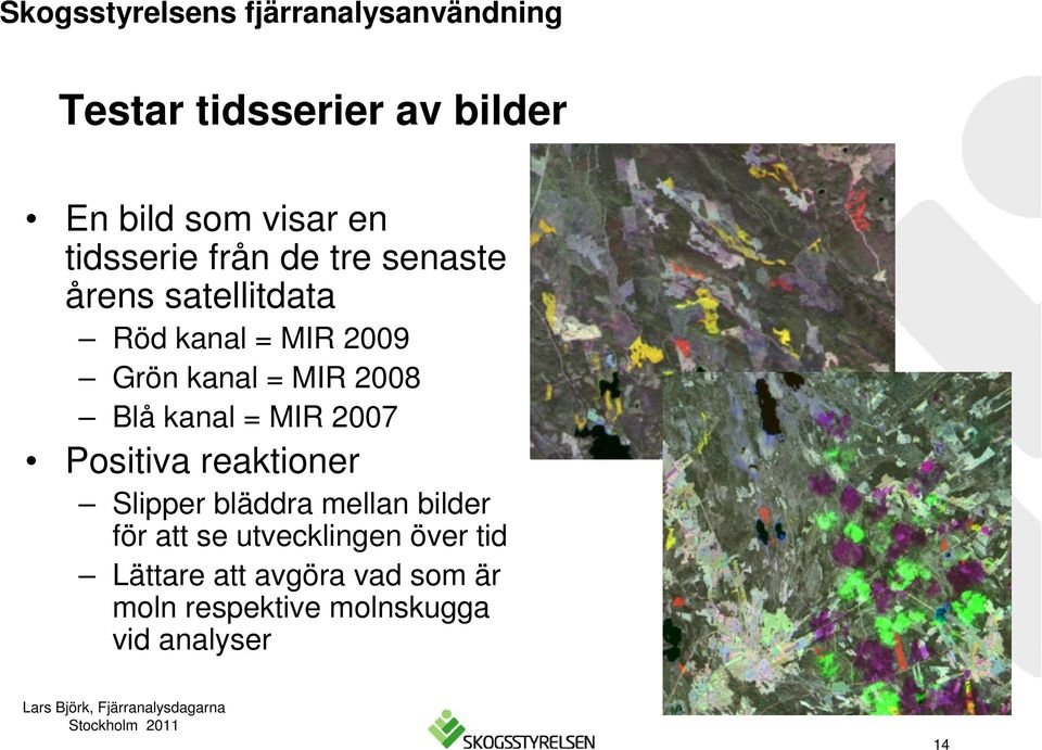 2007 Positiva reaktioner Slipper bläddra mellan bilder för att se utvecklingen