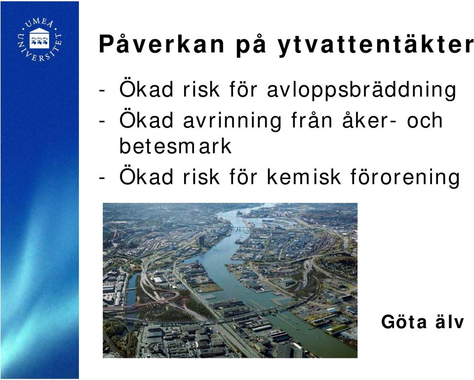 avrinning från åker- och betesmark