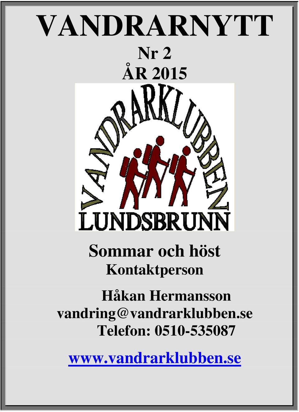 vandring@vandrarklubben.