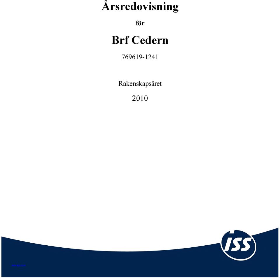 för Brf Cedern