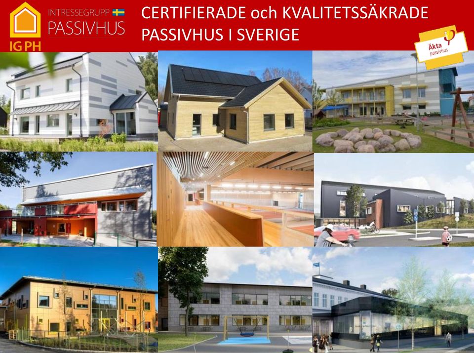 PASSIVHUS I SVERIGE