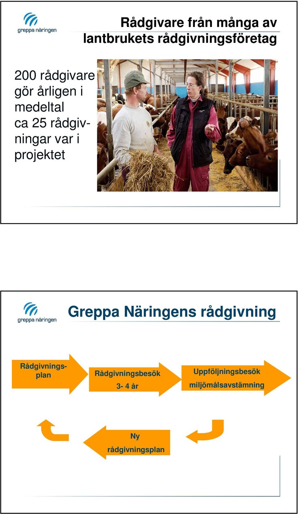 projektet Greppa Näringens rådgivning Rådgivningsplan