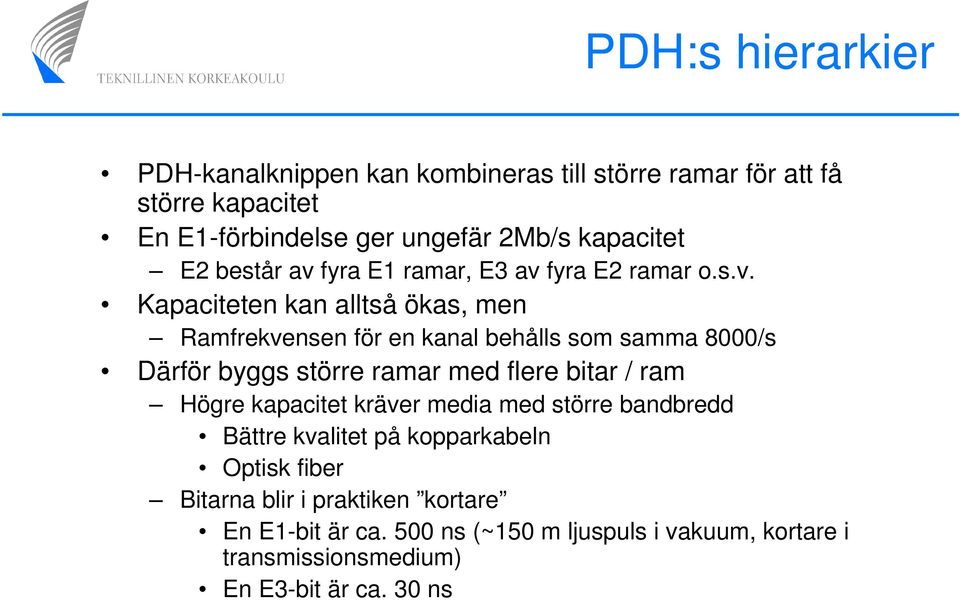 fyra E1 ramar, E3 av 