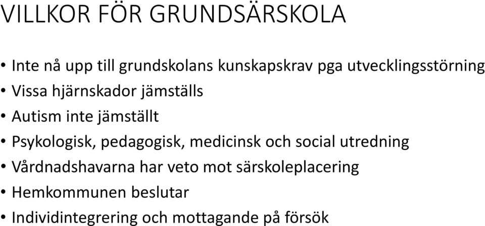 Psykologisk, pedagogisk, medicinsk och social utredning Vårdnadshavarna har