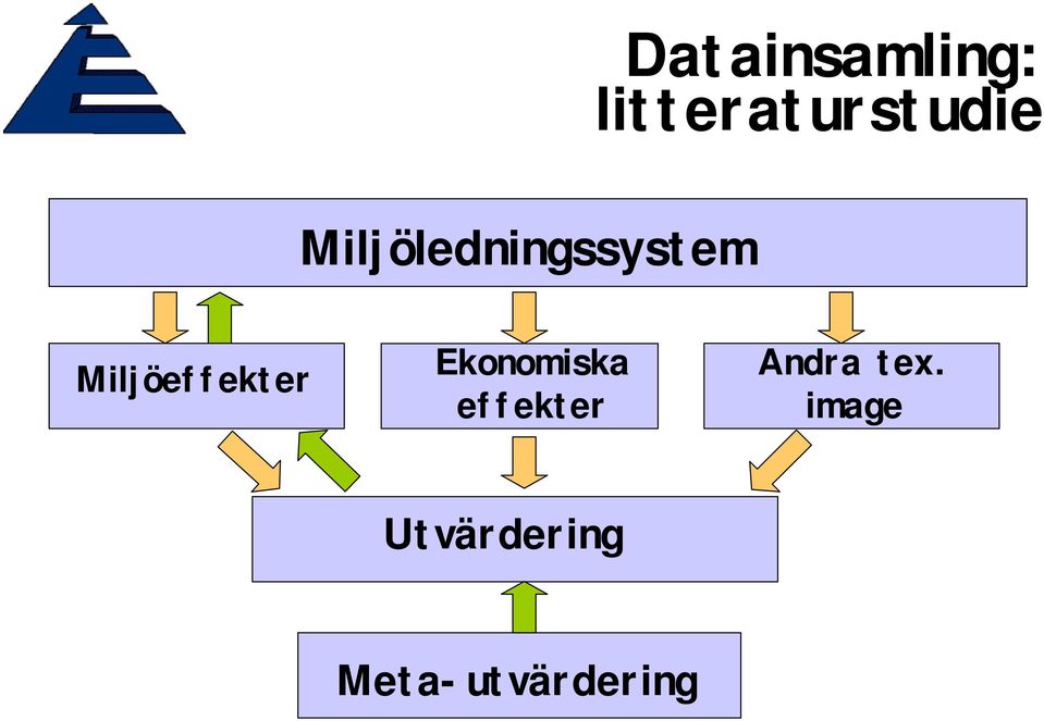 Miljöeffekter Ekonomiska