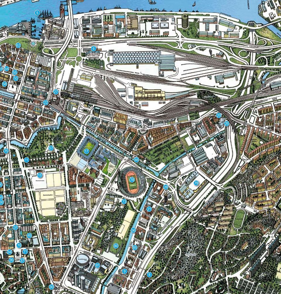 9 6 sska seet 58 GATAN 75 TEATERGATAN UNDSGATAN Börsen Gustaf Adolfs Torg KUNGSPORTSAVENYN ÖSTRA HAMNGATAN Konserthuset L. NYG. KUNGSPORTSAVENYN TRÄDGÅRDSG.