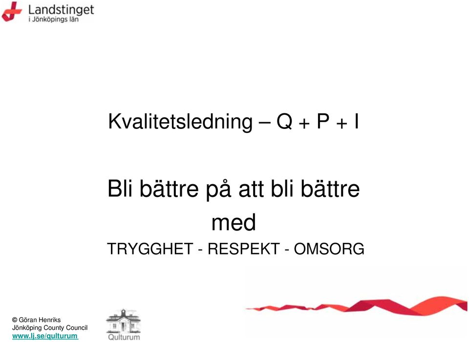 att bli bättre med