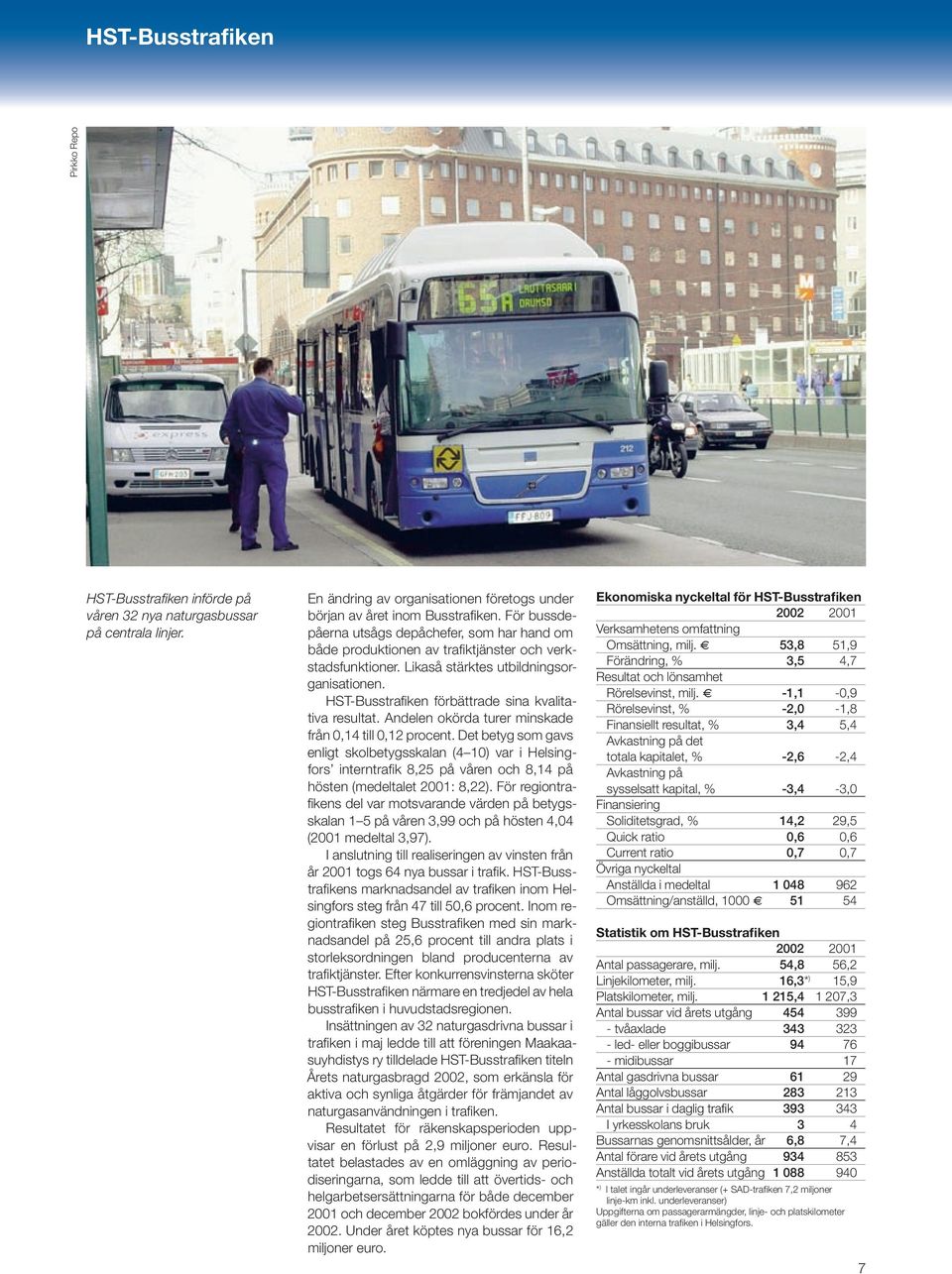 HST-Busstrafiken förbättrade sina kvalitativa resultat. Andelen okörda turer minskade från 0,14 till 0,12 procent.