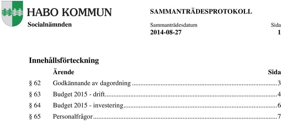 .. 3 63 Budget 2015 - drift.