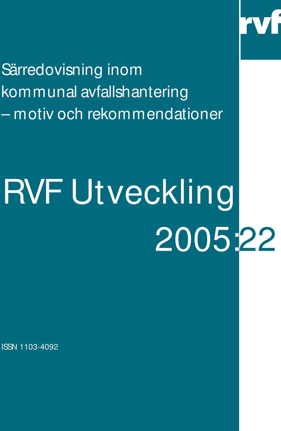 motiv och rekommendationer