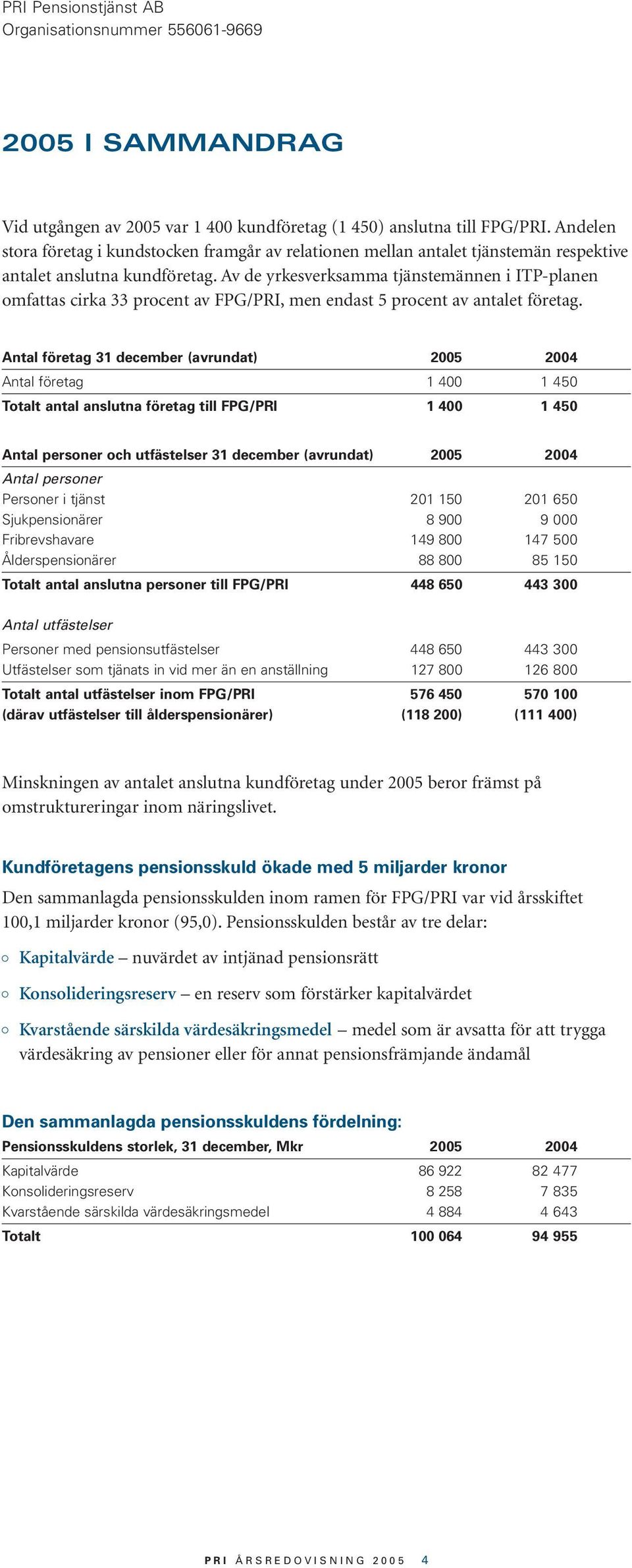 Av de yrkesverksamma tjänstemännen i ITP-planen omfattas cirka 33 procent av FPG/PRI, men endast 5 procent av antalet företag.