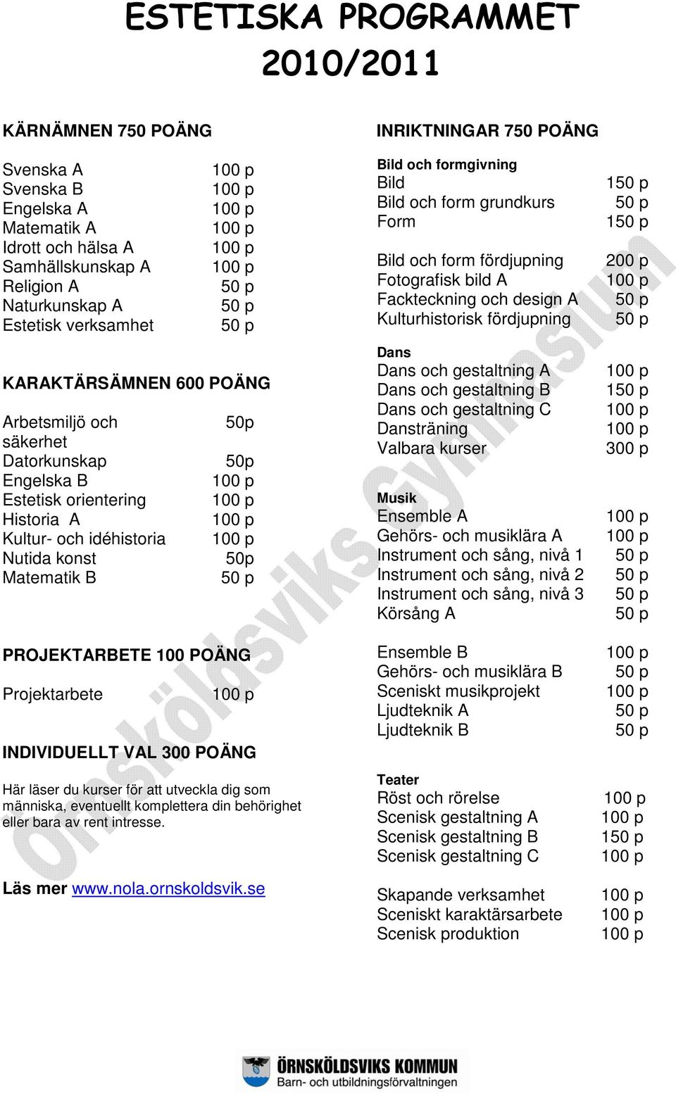 läser du kurser för att utveckla dig som människa, eventuellt komplettera din behörighet eller bara av rent intresse.