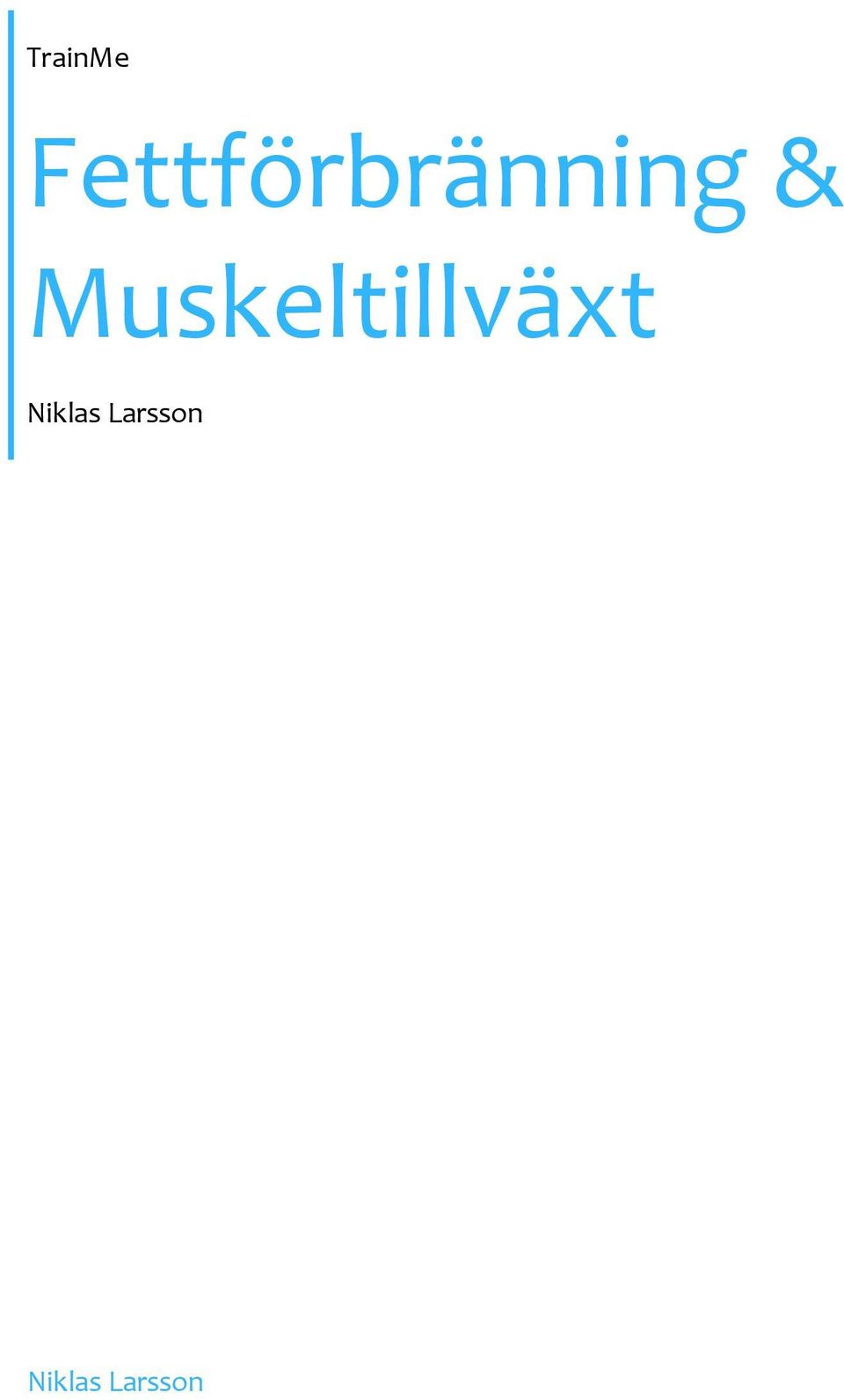 Muskeltillväxt