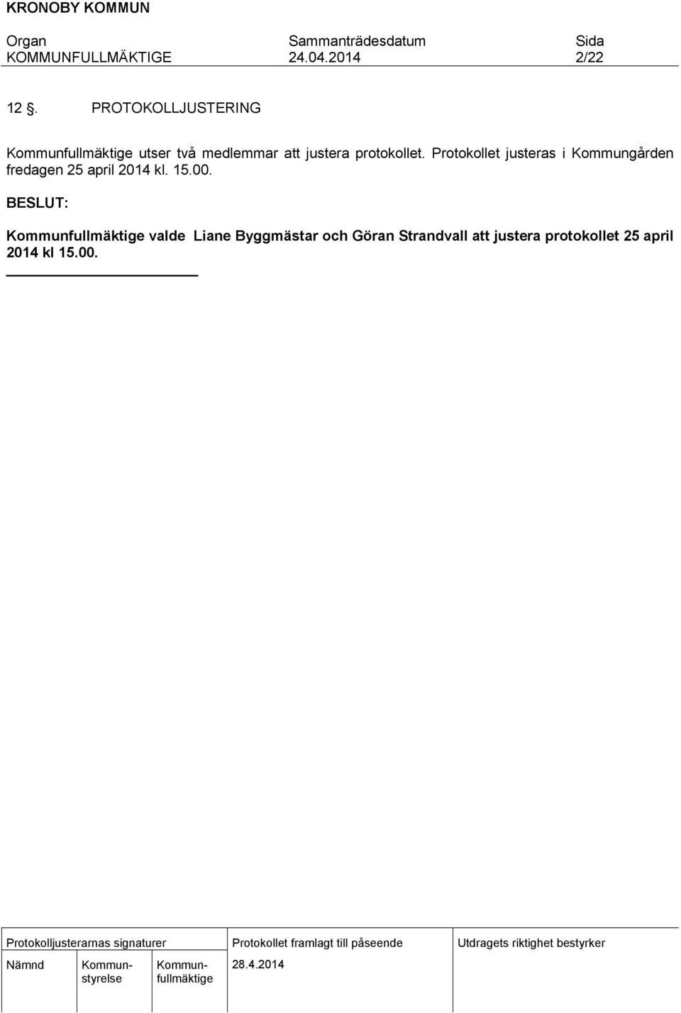 protokollet.