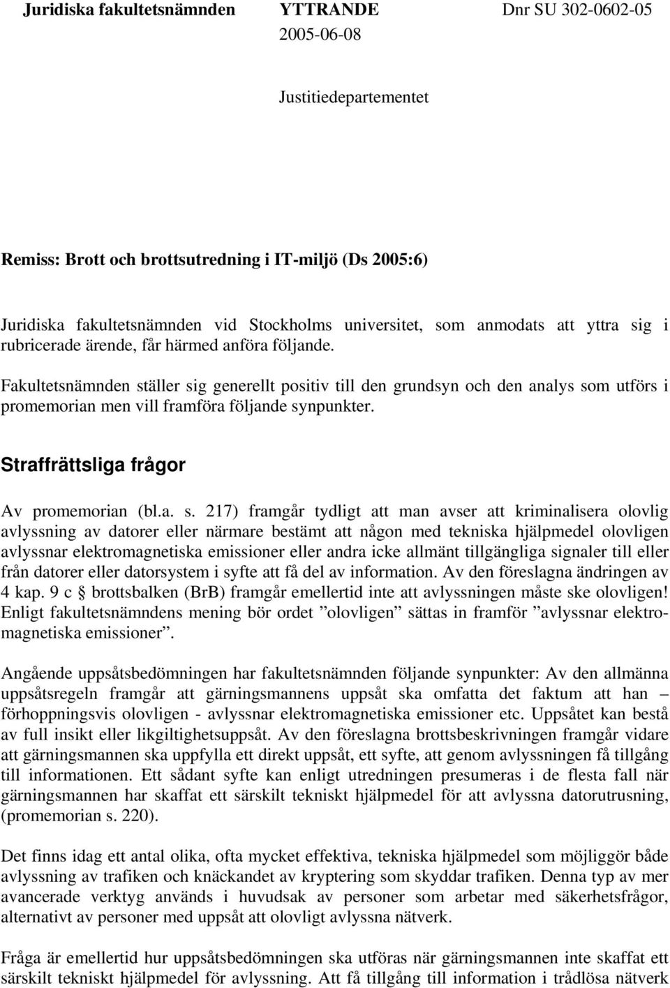 Fakultetsnämnden st