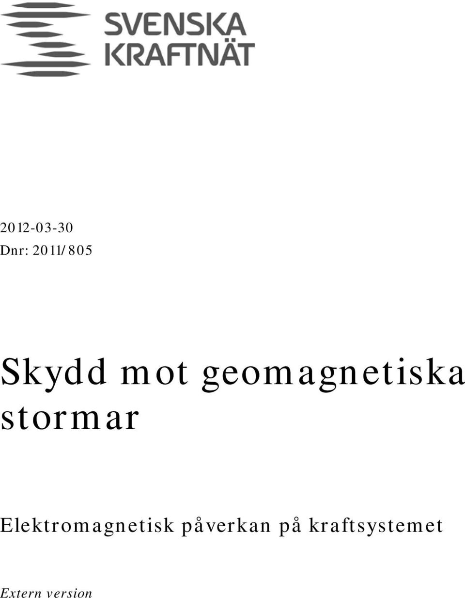 stormar Elektromagnetisk