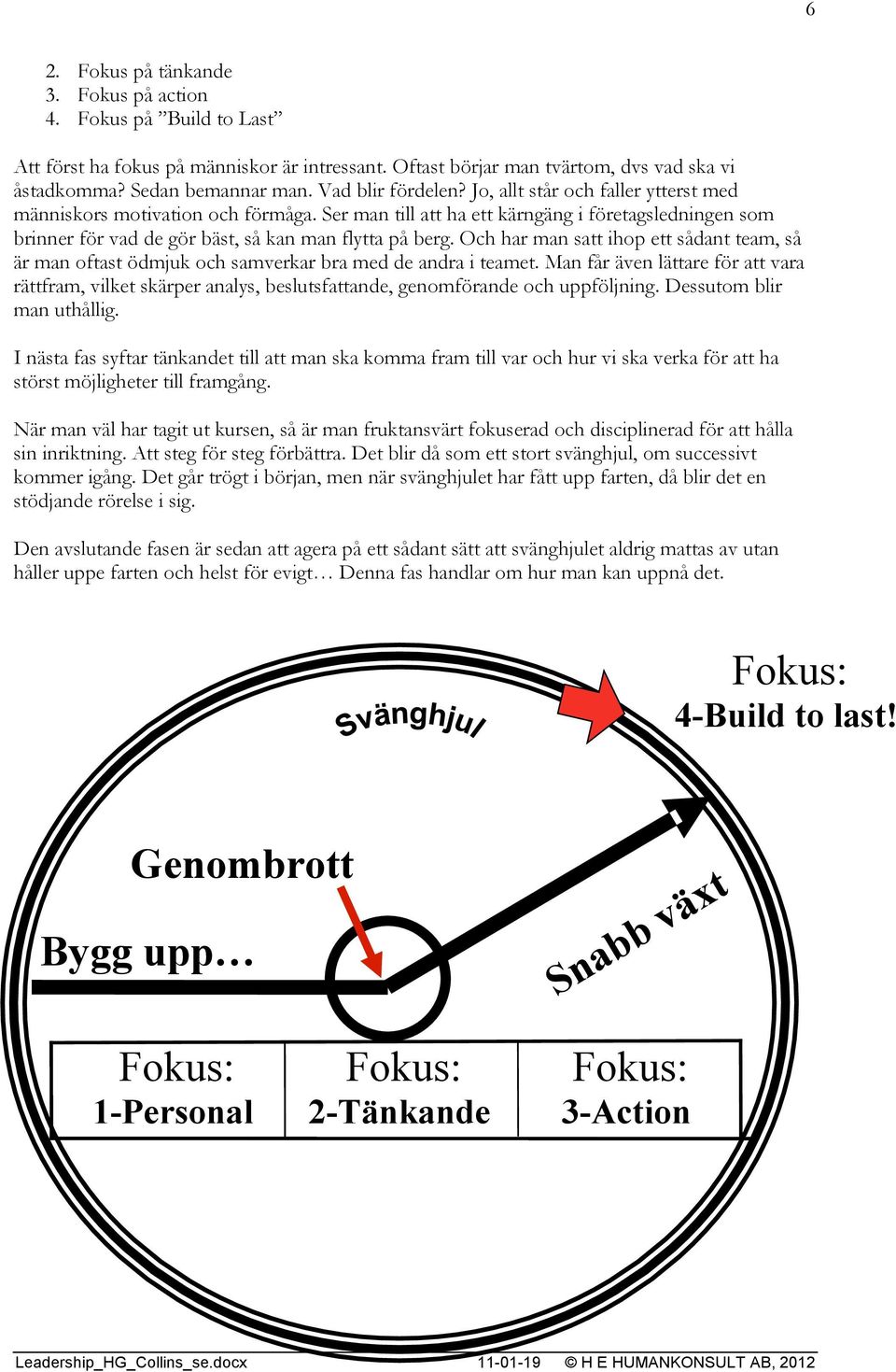 Ser man till att ha ett kärngäng i företagsledningen som brinner för vad de gör bäst, så kan man flytta på berg.