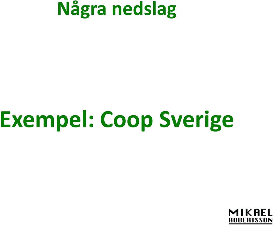 Exempel: