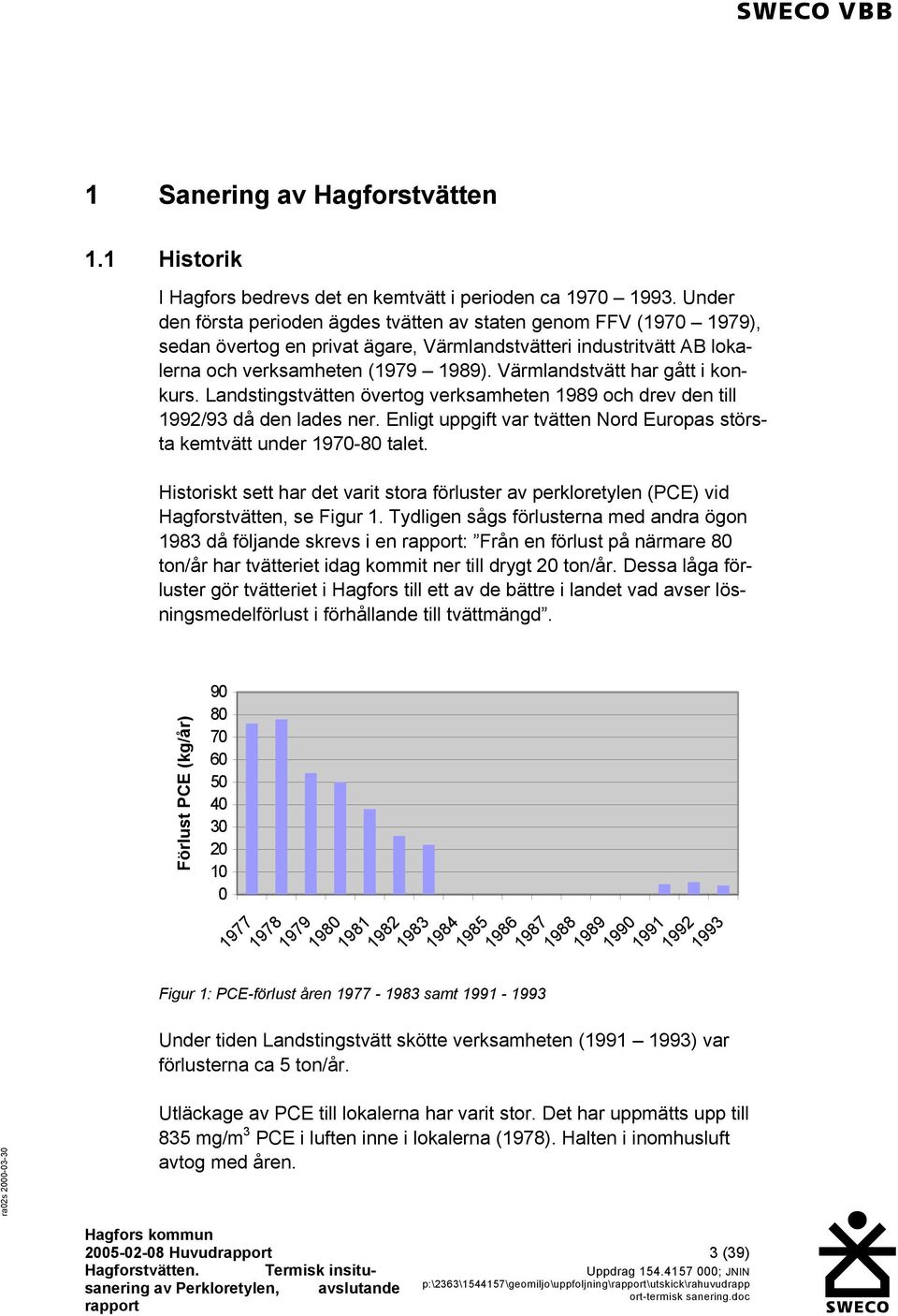 Värmlandstvätt har gått i konkurs. Landstingstvätten övertog verksamheten 1989 och drev den till 1992/93 då den lades ner. Enligt uppgift var tvätten Nord Europas största kemtvätt under 1970-80 talet.