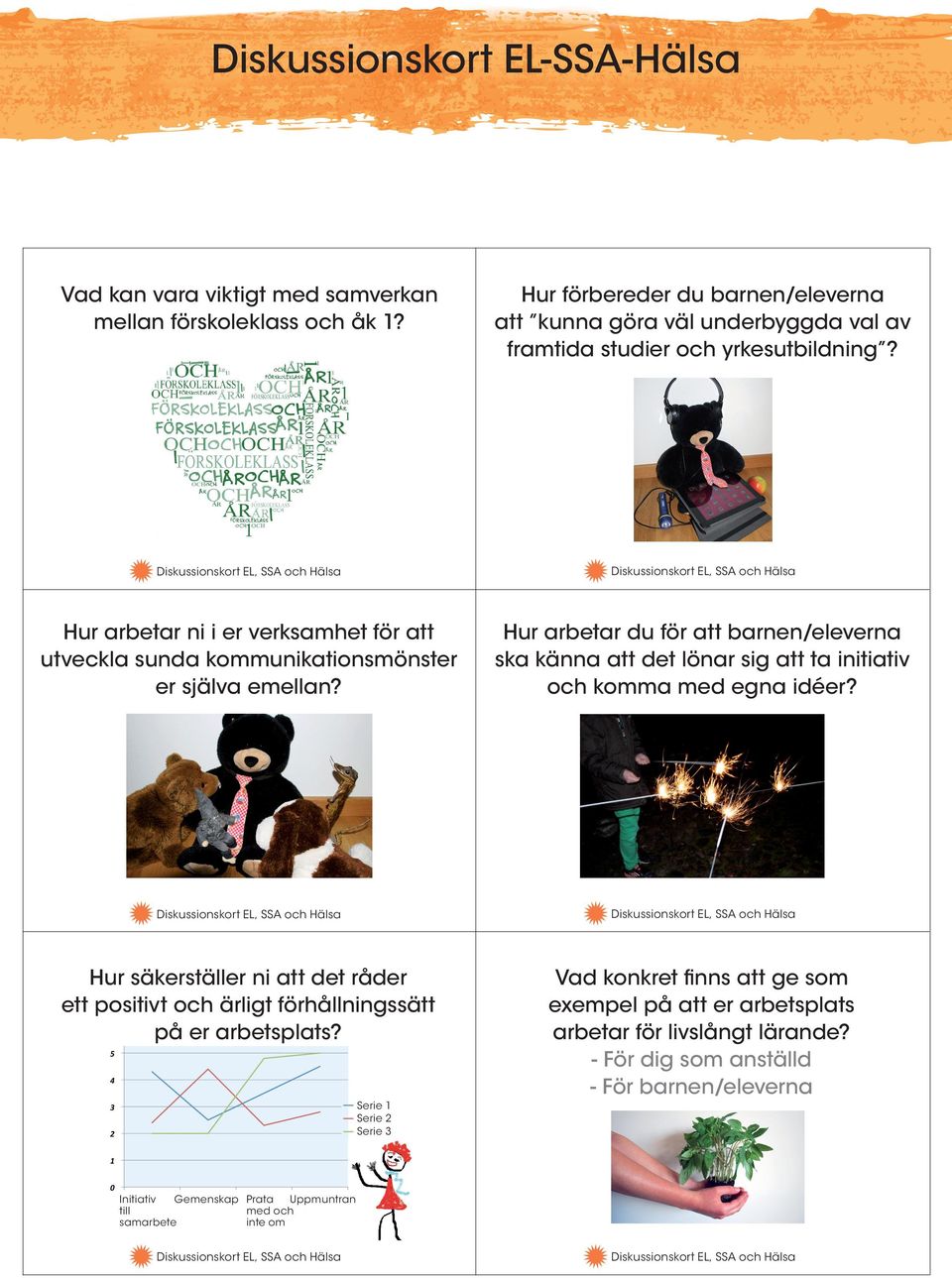 Hur arbetar ni i er verksamhet för att utveckla sunda kommunikationsmönster er själva emellan?