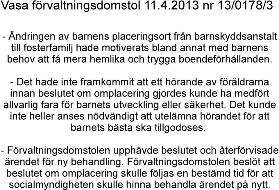 boendeförhållanden.