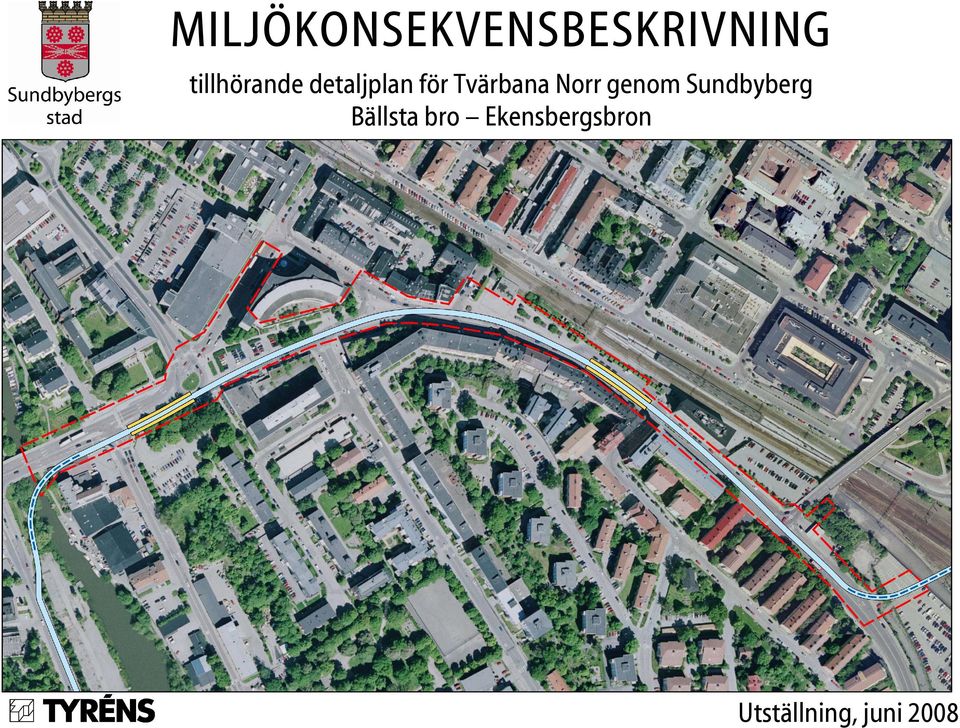 Tvärbana Norr genom Sundbyberg