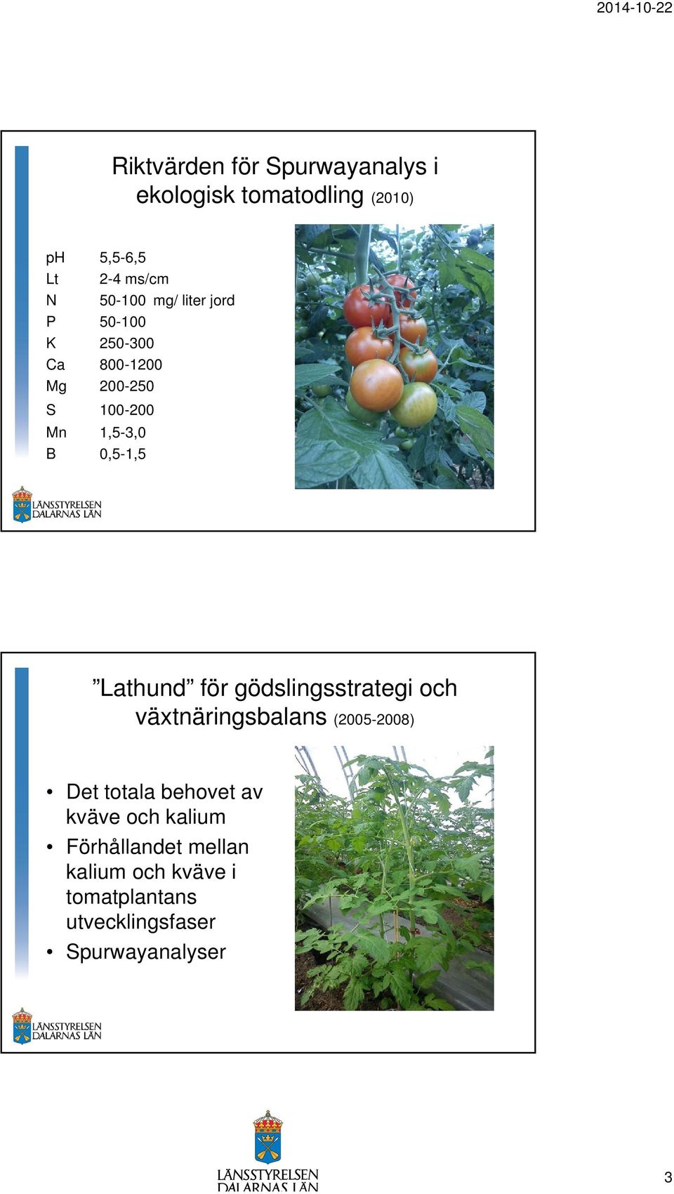 Lathund för gödslingsstrategi och växtnäringsbalans (2005-2008) Det totala behovet av kväve