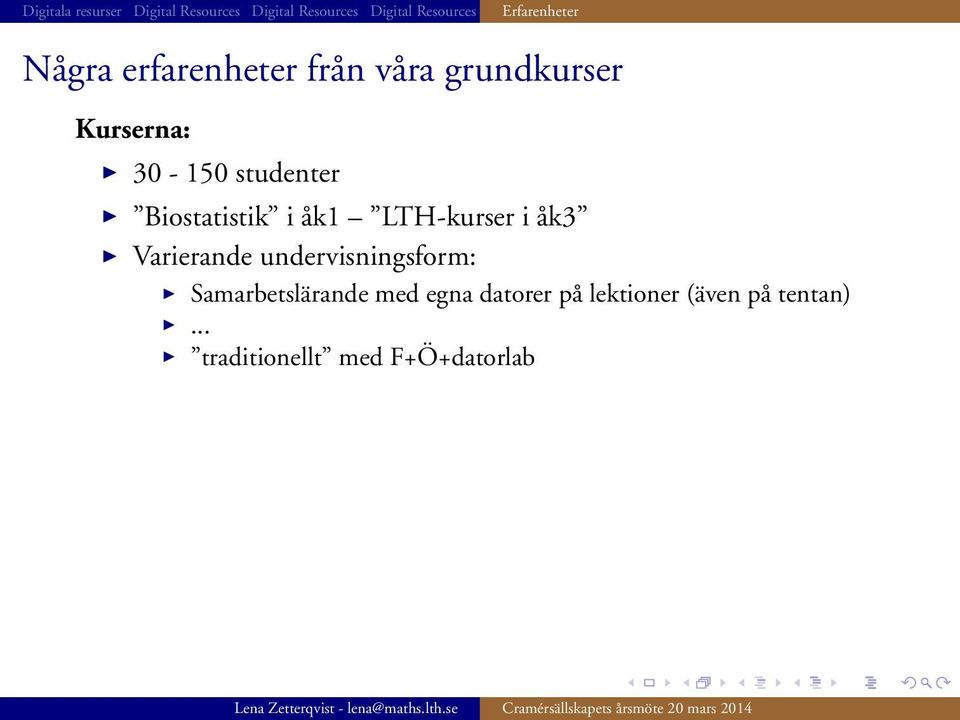 åk3 Varierande undervisningsform: Samarbetslärande med egna