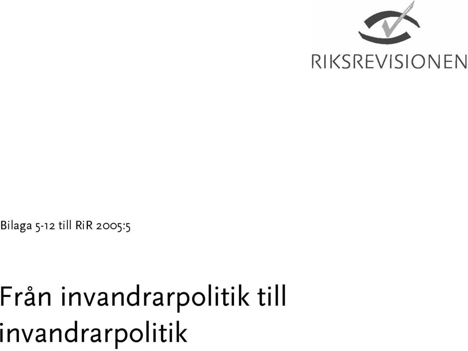 invandrarpolitik