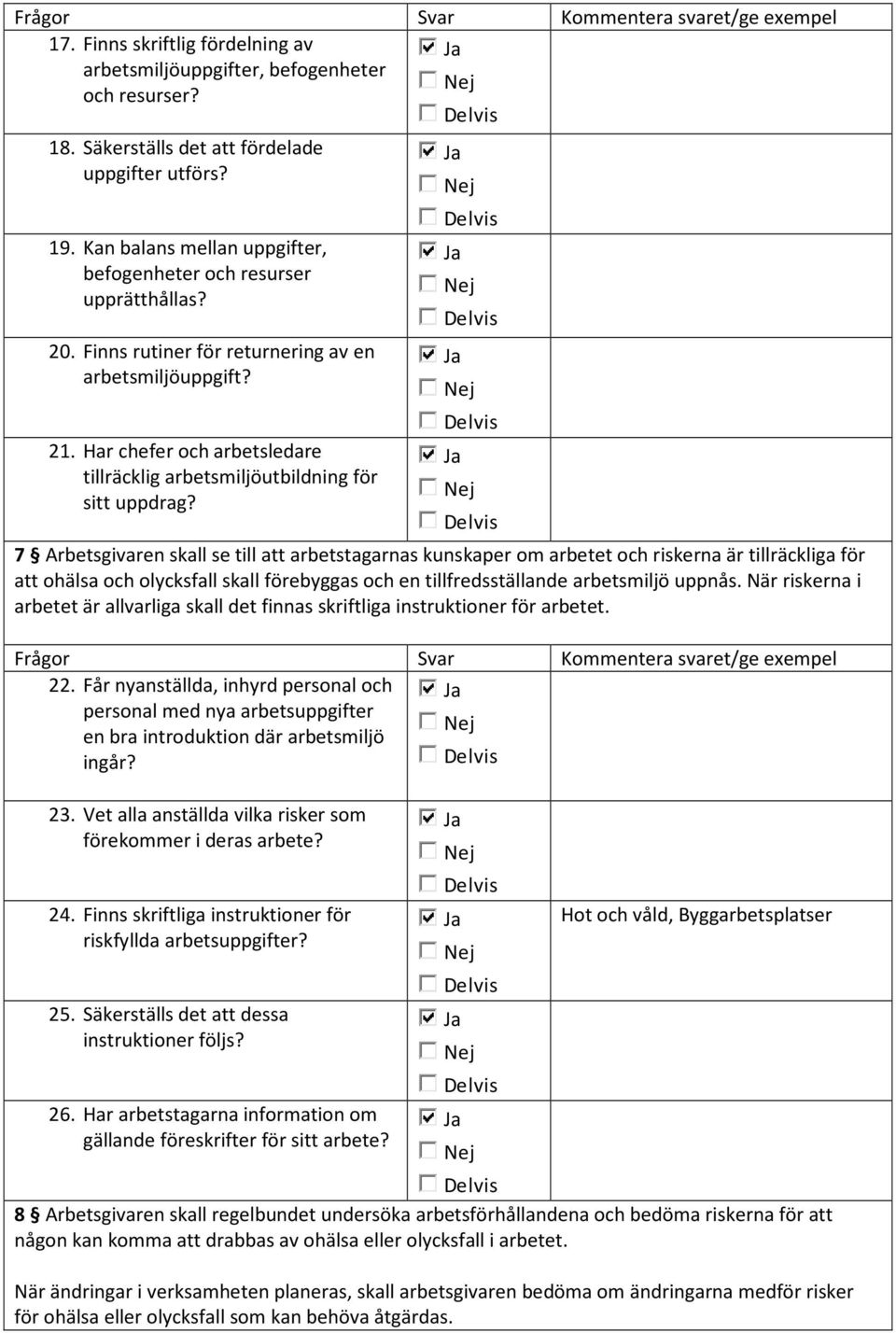 Har chefer och arbetsledare tillräcklig arbetsmiljöutbildning för sitt uppdrag?