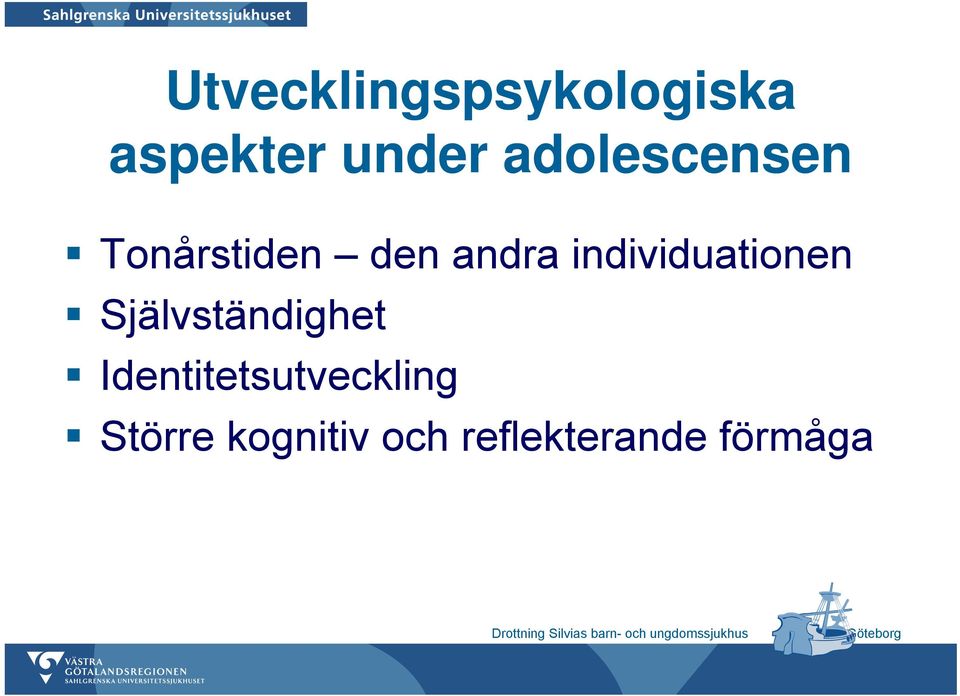 individuationen Självständighet