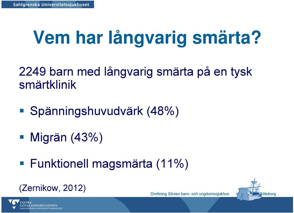 tysk smärtklinik Spänningshuvudvärk