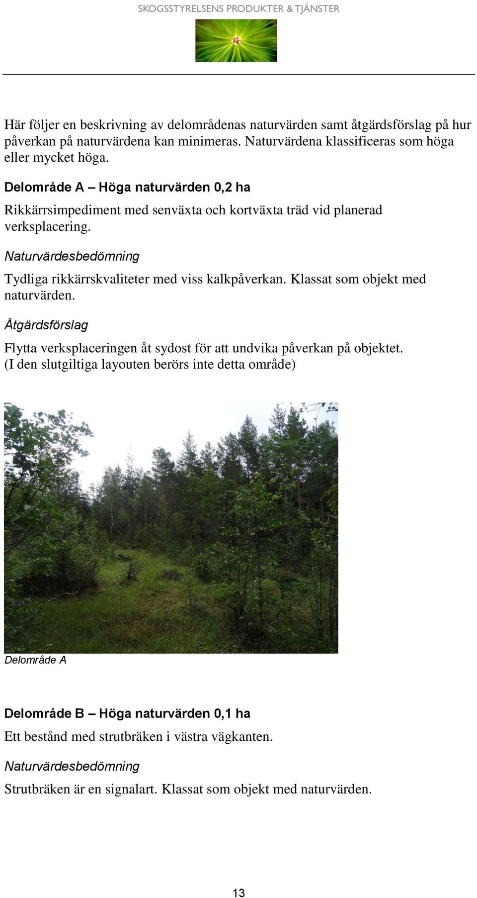 Naturvärdesbedömning Tydliga rikkärrskvaliteter med viss kalkpåverkan. Klassat som objekt med.
