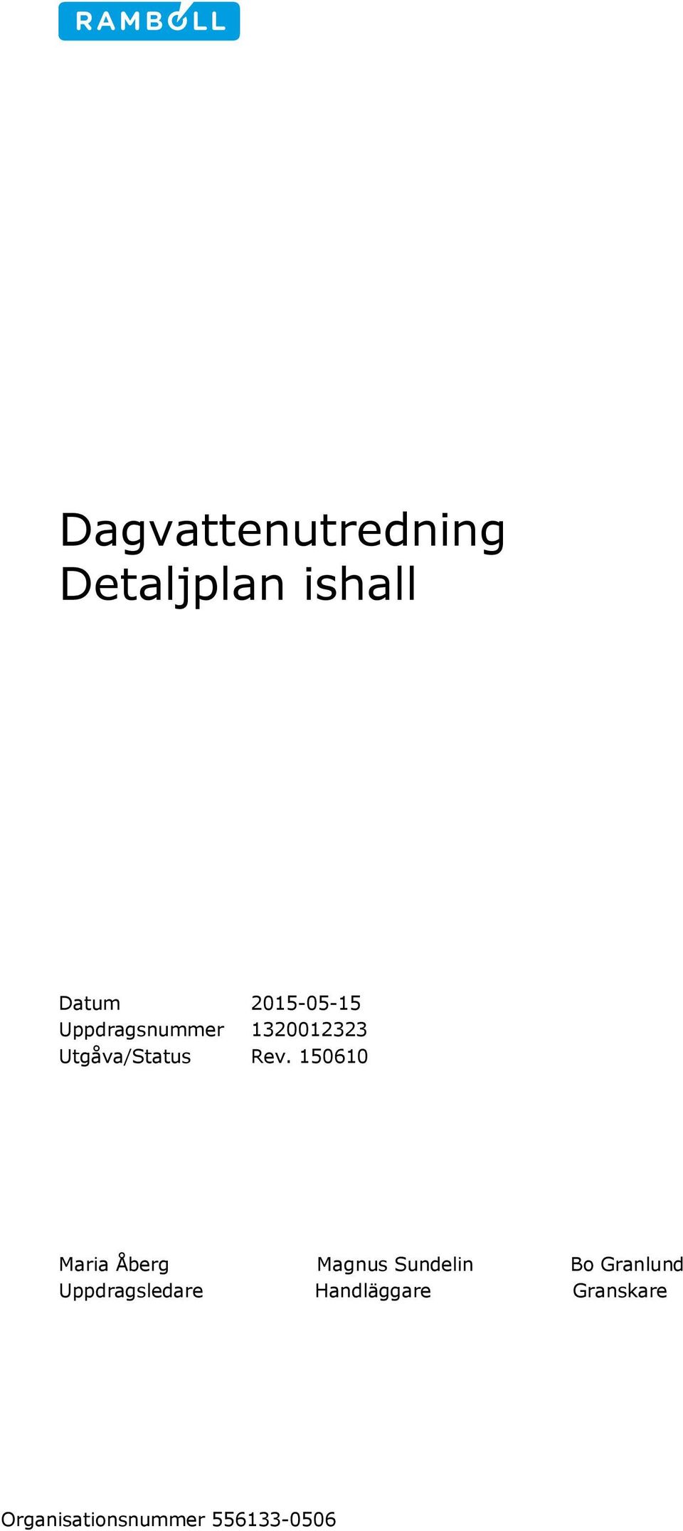 150610 Maria Åberg Magnus Sundelin Bo Granlund