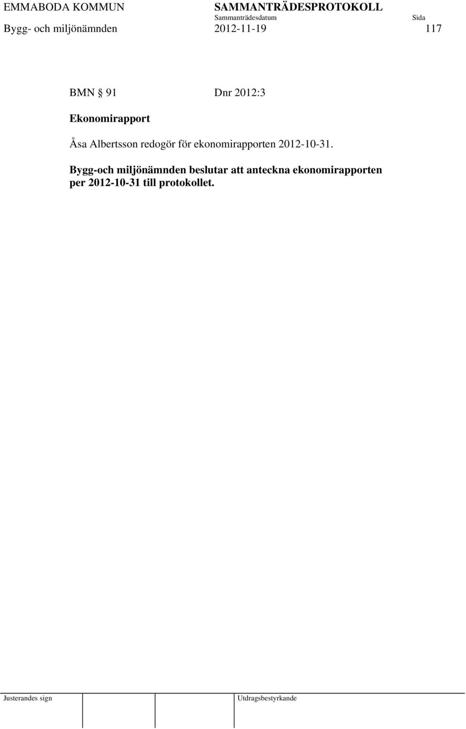 ekonomirapporten 2012-10-31.