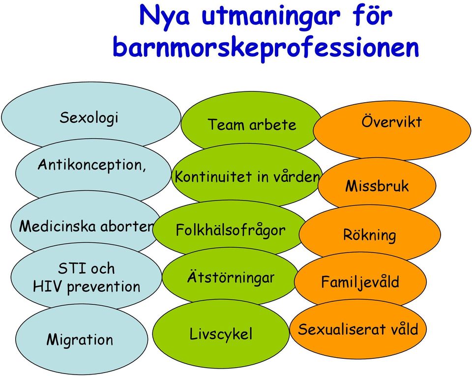 Missbruk Medicinska aborter STI och HIV prevention