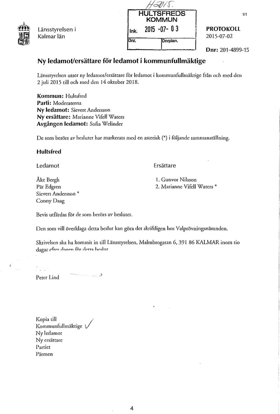 med den 14 oktober 2018.