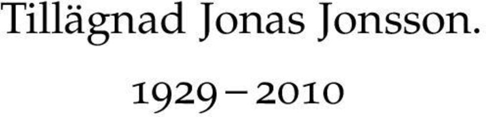 Jonsson.